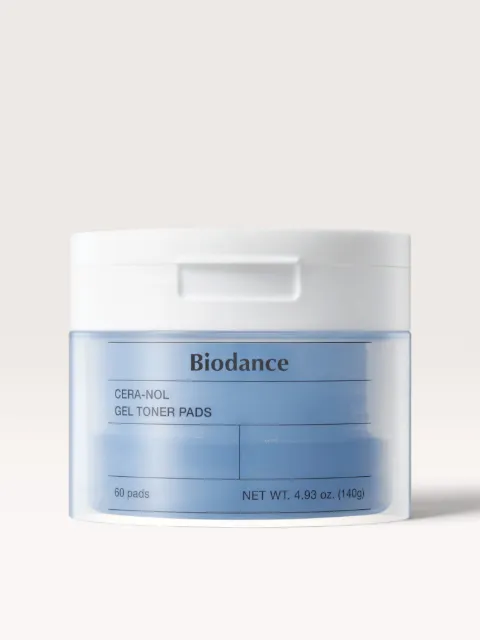 BIODANCE Cera-nol Gel Toner Pads 60 pcs