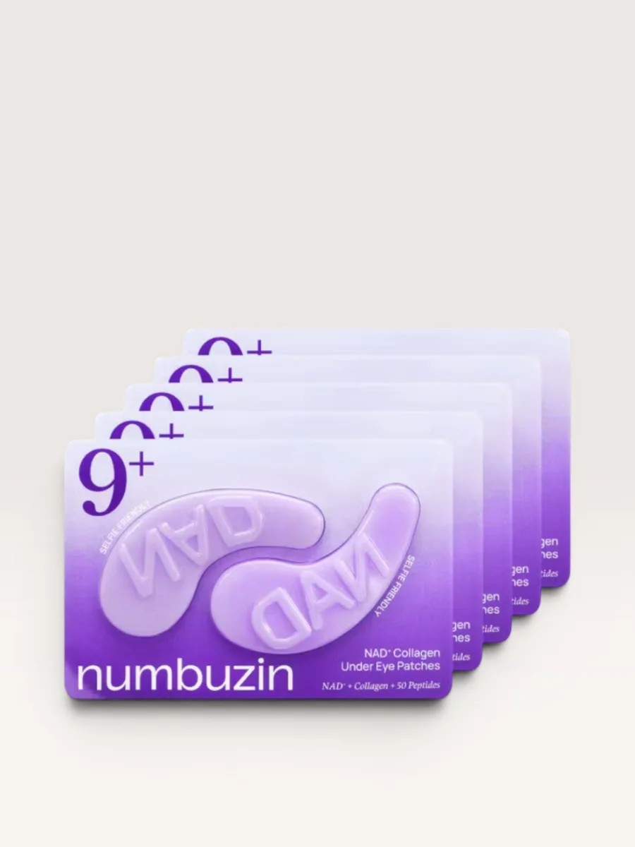 NUMBUZIN No.9 NAD+ Collagen Under Eye Patches - 5 Pairs