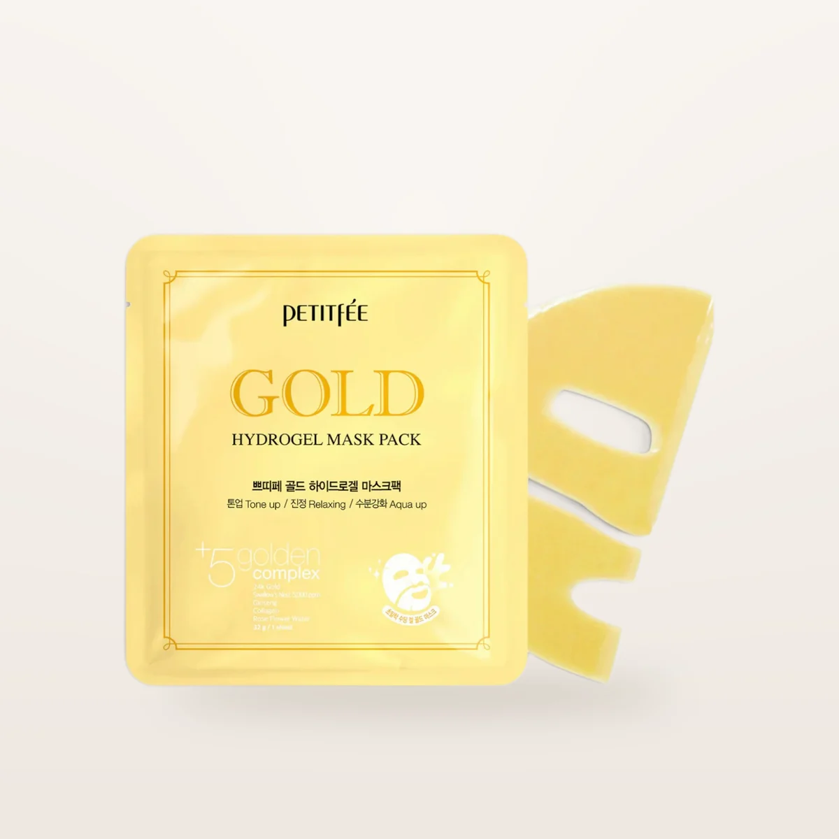 PETITFEE Gold Hydrogel Mask Pack 32g*1pcs