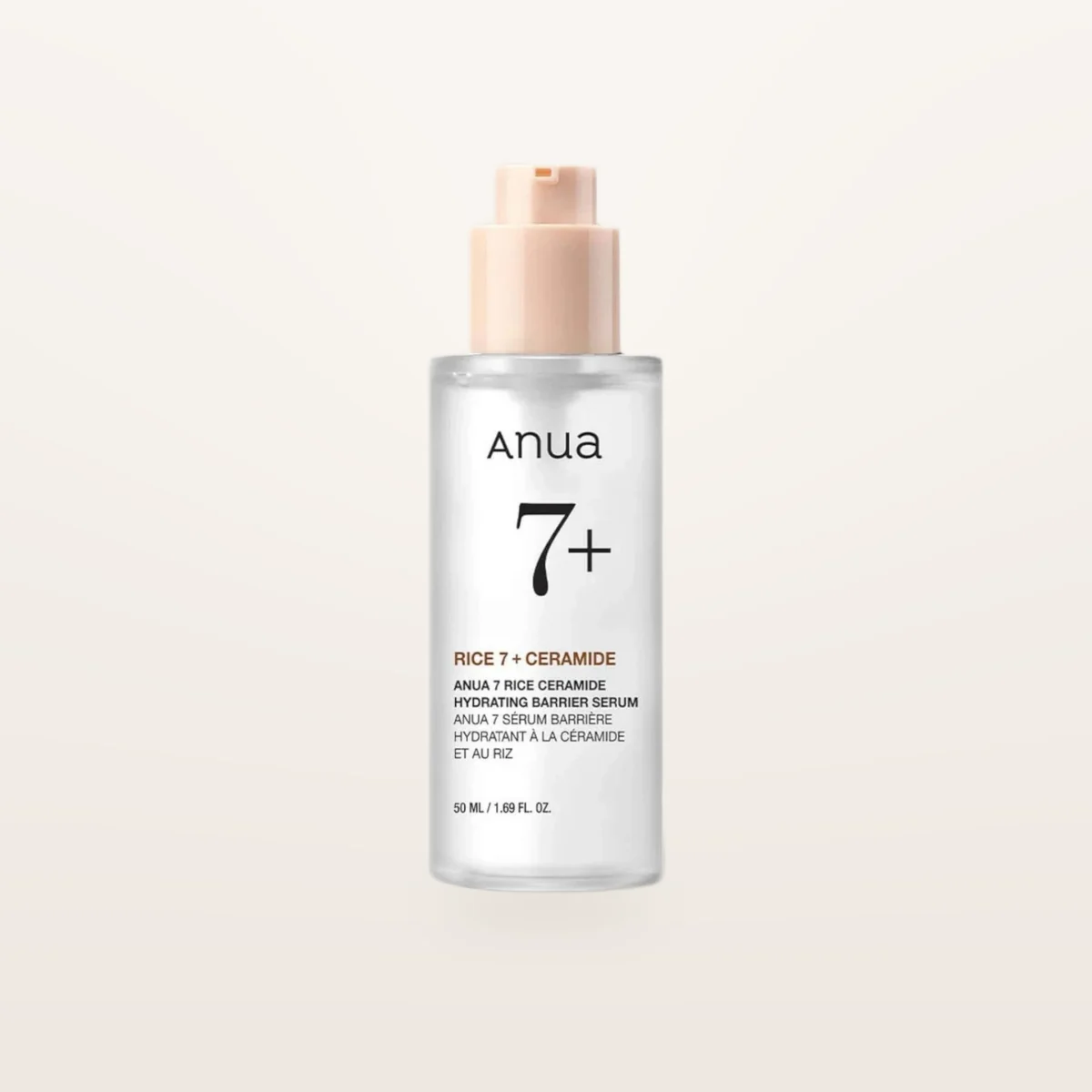 ANUA Rice 7 Ceramide Hydrating Barrier Serum 50ml