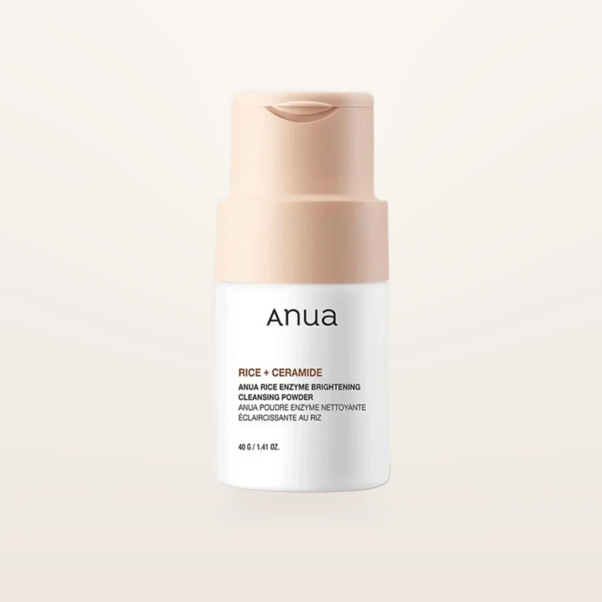 ANUA Rice Enzyme Brightening Cleansing Powder 40g