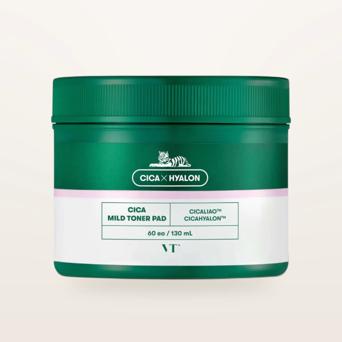 VT COSMETICS Cica Mild Toner Pad 60pcs