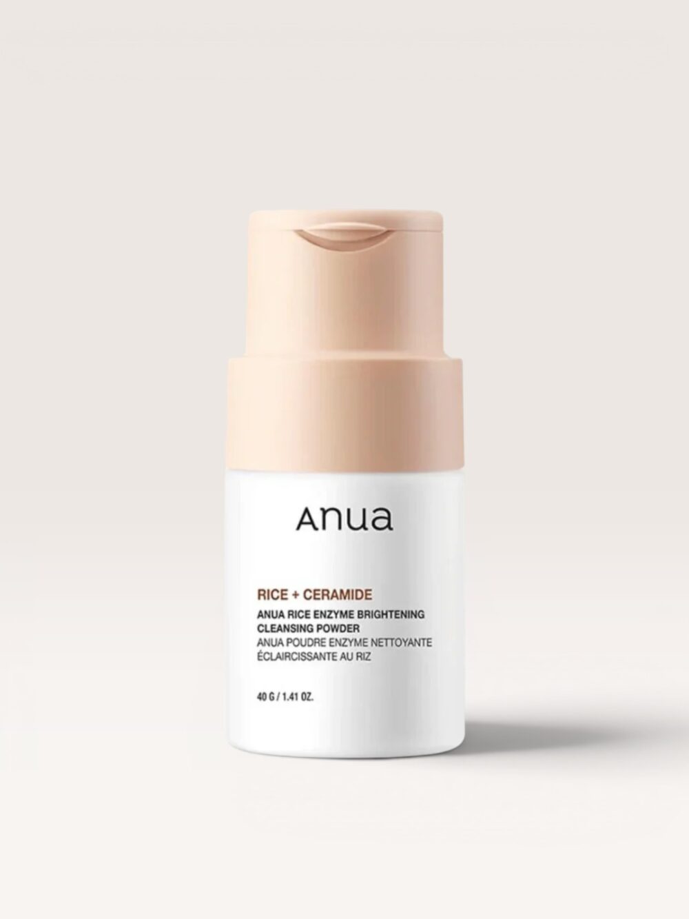 ANUA Rice Enzyme Brightening Cleansing Powder 40g