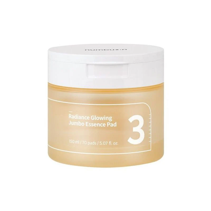 NUMBUZIN No.3 Radiance Glowing Jumbo Essence Pad 70pcs